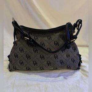 Dooney & Bourke Vintage Y2K Canvas Shoulder Bag - Canvas Purse
